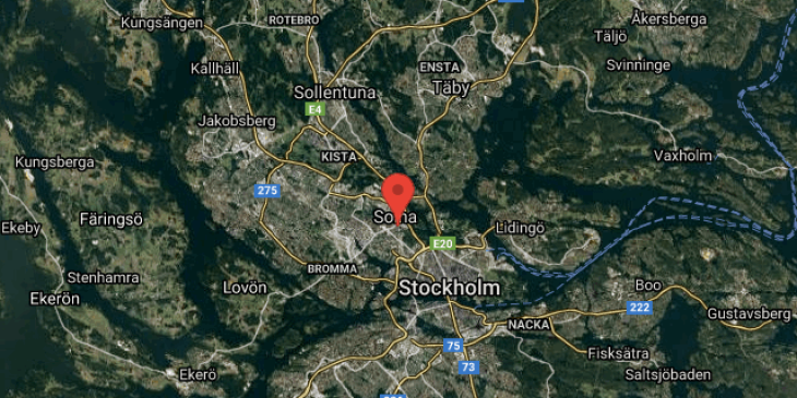 2 hyreslagenheter vid solna pa rasundavagen map
