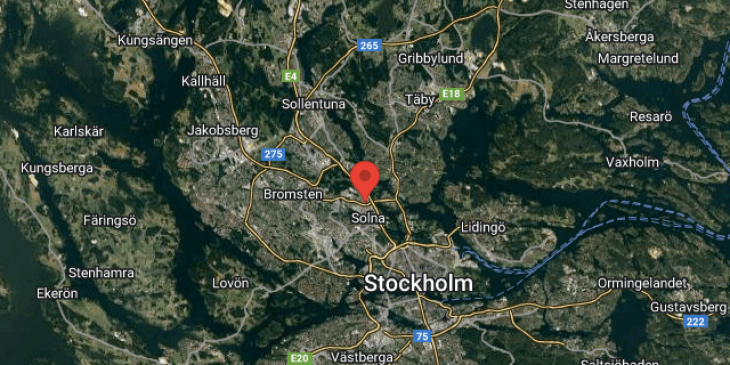 2a i solna bytes mot storre map