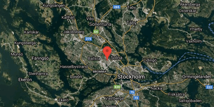2rok i sundbyberg centrum map
