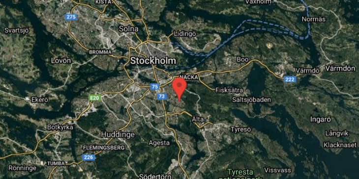 3 i centrala bagarmossen map