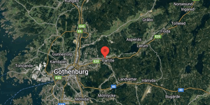 3a i partille centrum map