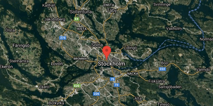 6e vaningen i vasastan med magisk utsikt map