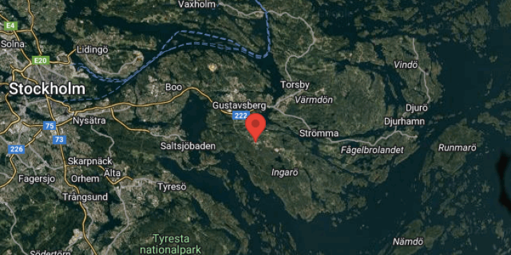 bytes ingaro mot lidingo map