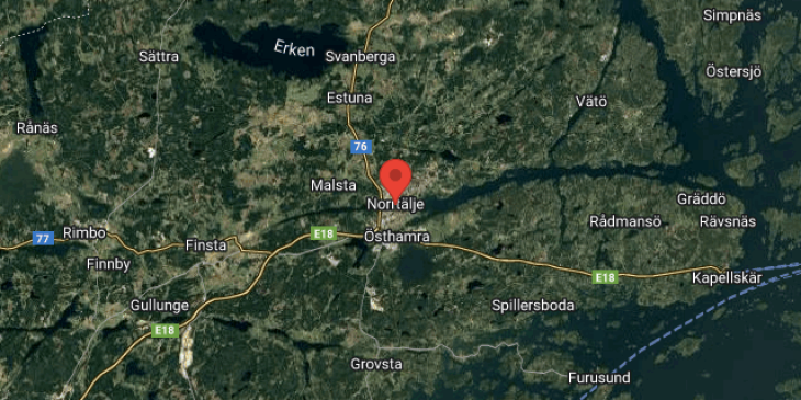 bytta mot stockholm och norrtalje id us 28499 rn 2297 map