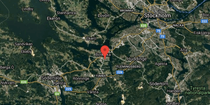 en 3a i alby mot tensta map