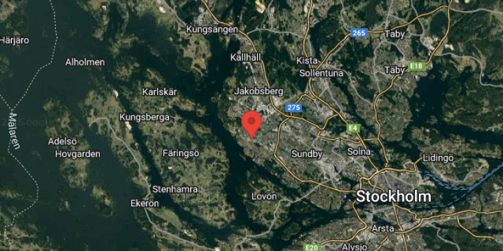 hasselby 25 rum map