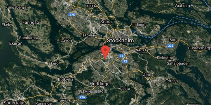 nybyggd etta i hagersten map