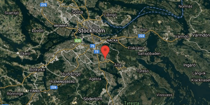 nyrenoverad 2a i skarpnack map