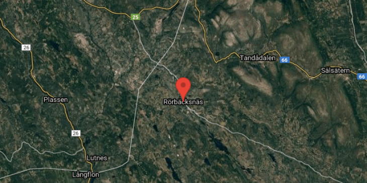 rorbacksnas salen map