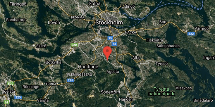sokes nybyggd 3a i farsta map