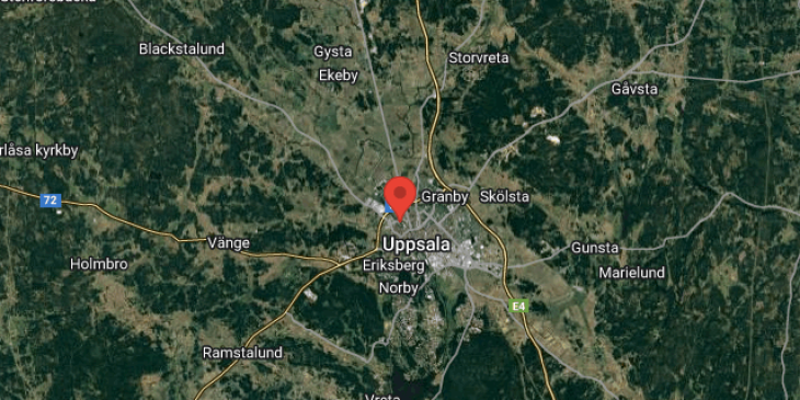 stor 3a med uteplats i luthagen map