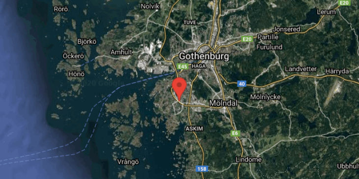 stor 4 rok vid frolunda torg med havsutsikt map