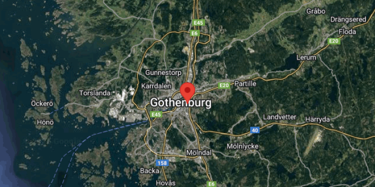 tillfallig lanebyte fran gbg till sthlm map