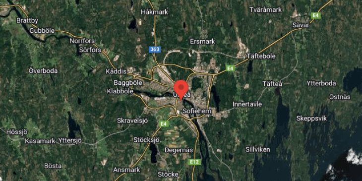 umea stockholm id us 28764 rn 85505 map