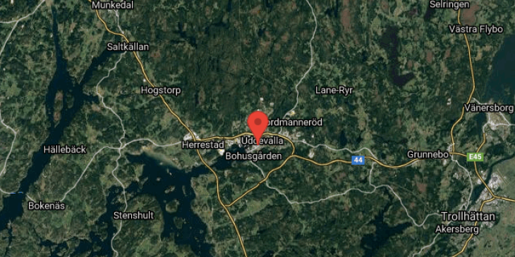 vill byta uddevalla mot goteborg map